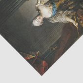 Elizabeth Petrovna door Louis Tocque Tissuepapier (Detail)