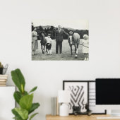 Elizabeth, Prince Philip, Charles en Anne Poster (Thuiskantoor)