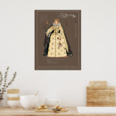 Elizabeth R of England Poster (Keuken)