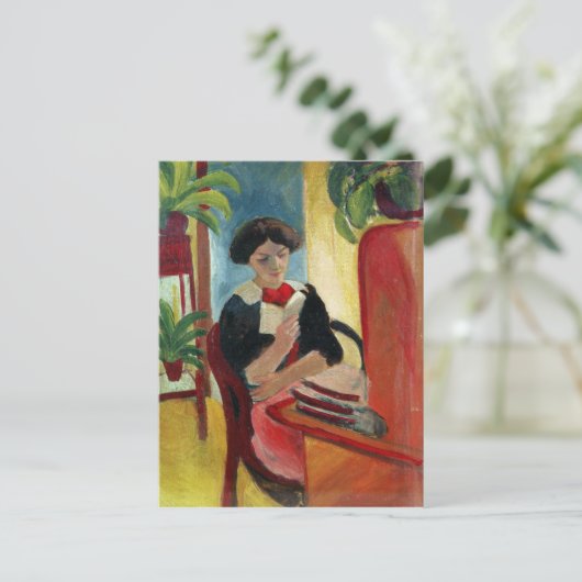 Elizabeth Reading Briefkaart (Staand voorkant)