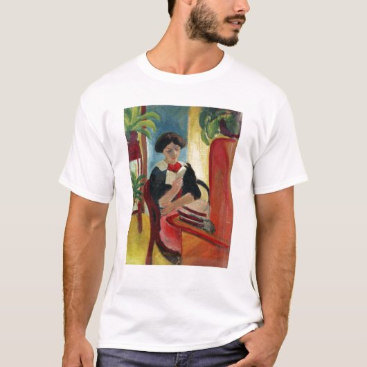 Elizabeth Reading T-shirt (Voorkant)