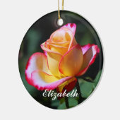 Elizabeth Red en Yellow en Roze Ornament (Links)