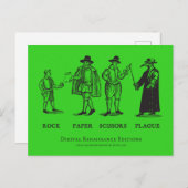 Elizabeth Rules Briefkaart (Voorkant / Achterkant)