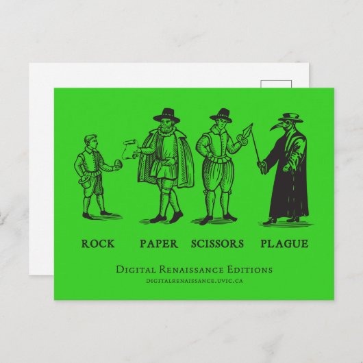 Elizabeth Rules Briefkaart (Voorkant / Achterkant)