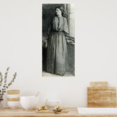 Elizabeth Siddal, mei 1854 Poster (Keuken)