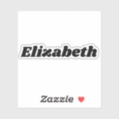 Elizabeth Sticker (Vel)