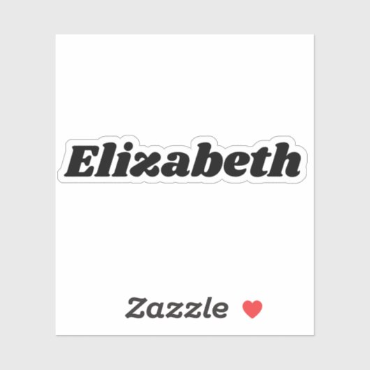 Elizabeth Sticker (Vel)