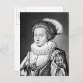 Elizabeth Stuart, koningin van Bohemia Briefkaart (Voorkant / Achterkant)