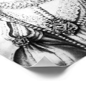 Elizabeth Stuart, koningin van Bohemia Poster (Hoek)