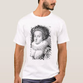Elizabeth Stuart, koningin van Bohemia T-shirt (Voorkant)