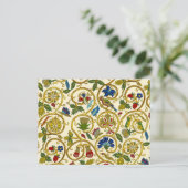 Elizabeth Swirl Embroideries - Goldwork imitatie Briefkaart (Staand voorkant)