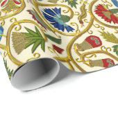 Elizabeth Swirl Embroideries-Goldwork imitatie Cadeaupapier (Rol Hoek)