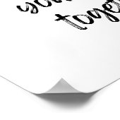 Elizabeth Taylor Inspirerend Motivatie offertes Poster (Hoek)