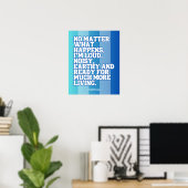 Elizabeth Taylor Inspirerend Motivatie offertes Poster (Thuiskantoor)