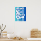 Elizabeth Taylor Inspirerend Motivatie offertes Poster (Keuken)