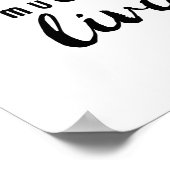 Elizabeth Taylor Inspirerend Motivatie offertes Poster (Hoek)