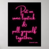 Elizabeth Taylor Inspirerend Motivatie offertes Poster (Voorkant)