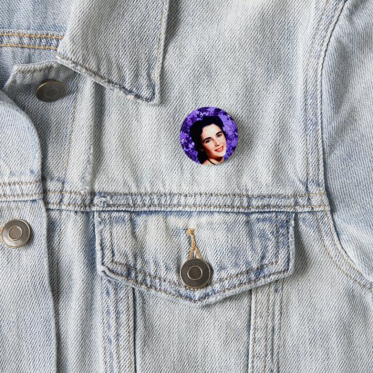 Elizabeth Taylor Nymphet Button (In situ)