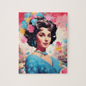 Elizabeth Taylor Puzzle Legpuzzel (Verticaal)