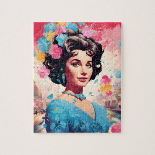 Elizabeth Taylor Puzzle Legpuzzel