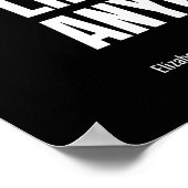 Elizabeth Taylor Self Love Inspirerend Quote Poster (Hoek)