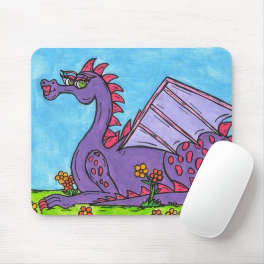 Elizabeth the Dragon Muismat (Met muis)