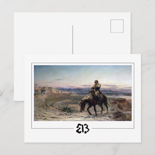 Elizabeth Thompson #2 - Briefkaart met fijne kunst (Voorkant / Achterkant)