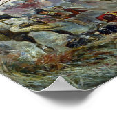 Elizabeth Thompson Het 28ste Regiment in Quatre Poster (Hoek)