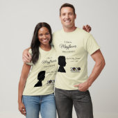 Elizabeth Tilley Mayflower Descendant Mannen T-Shi T-shirt (Unisex)