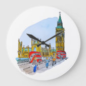 Elizabeth Tower, aka Big Ben Grote Klok (Voorkant)