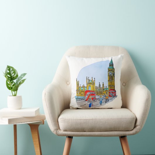 Elizabeth Tower, aka Big Ben Kussen (Stoel)