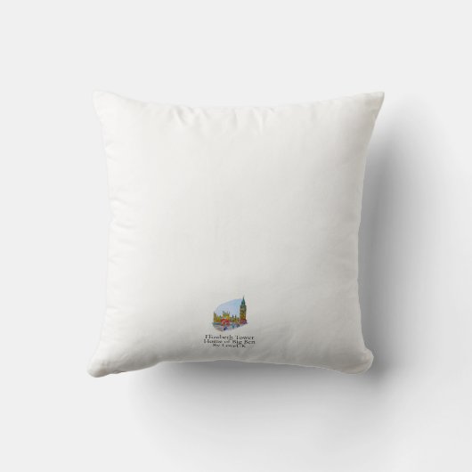 Elizabeth Tower, aka Big Ben Kussen (Achterkant)