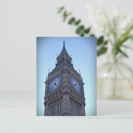 Elizabeth Tower - Big Ben - Londen - Briefkaart (Staand voorkant)
