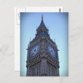 Elizabeth Tower - Big Ben - Londen - Briefkaart (Voorkant / Achterkant)