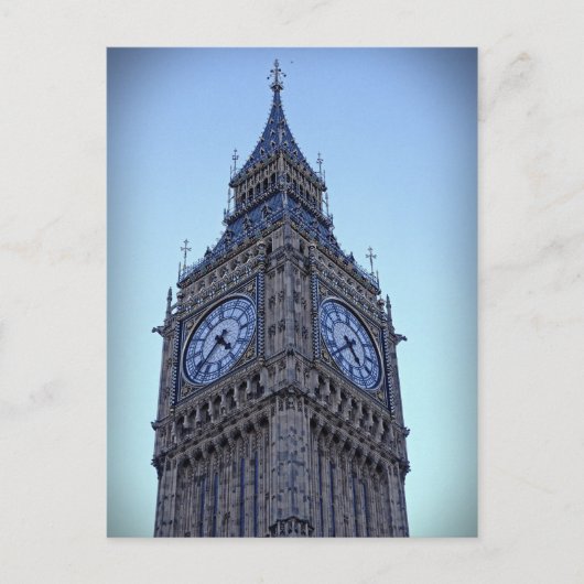 Elizabeth Tower - Big Ben - Londen - Briefkaart (Voorkant)