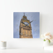 Elizabeth Tower (Big Ben) Westminster, Londen, Ver Vierkante Klok (Huis)