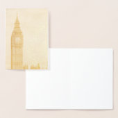 Elizabeth Tower-Kaart Folie Kaarten (Display)