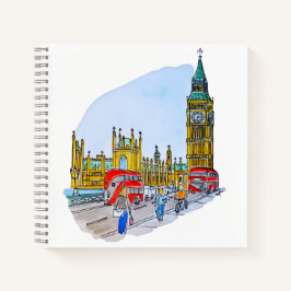 Elizabeth Tower, ook bekend als Big Ben Notitieboek