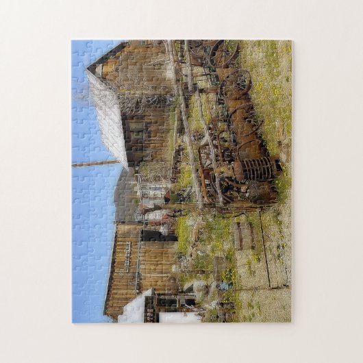 Elizabeth Town New Mexico. Legpuzzel (Verticaal)