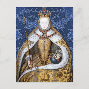 Elizabeth Tudor, Koningin van Engeland Briefkaart