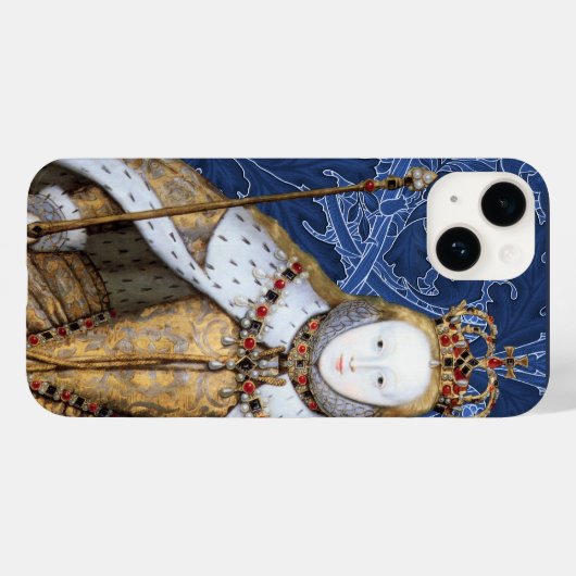 Elizabeth Tudor, Koningin van Engeland Case-Mate iPhone Case (Achterkant (horizontaal))