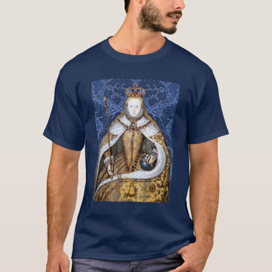 Elizabeth Tudor, Koningin van Engeland T-shirt (Voorkant)