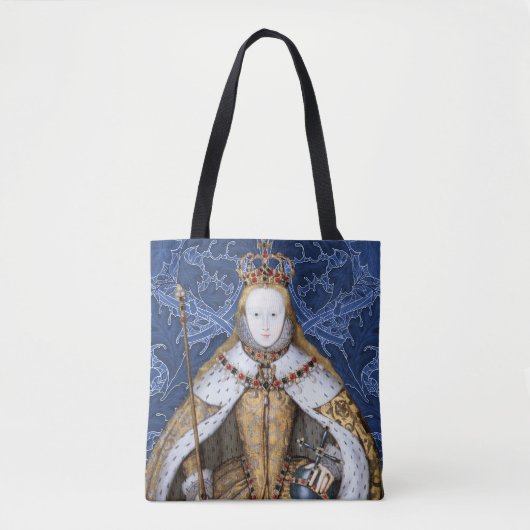 Elizabeth Tudor, Koningin van Engeland Tote Bag (Voorkant)