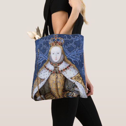 Elizabeth Tudor, Koningin van Engeland Tote Bag (Dichtbij)