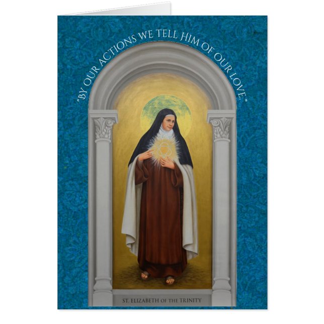 Elizabeth van de Trinity Carmelite Nun (Voorkant)