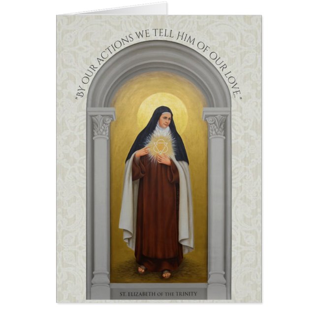 Elizabeth van de Trinity Carmelite Nun (Voorkant)