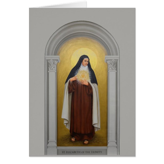 Elizabeth van de Trinity Carmelite Nun (Voorkant)