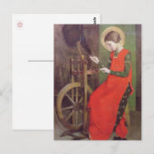 Elizabeth van Hongarije door Marianne Stokes Briefkaart (Voorkant / Achterkant)