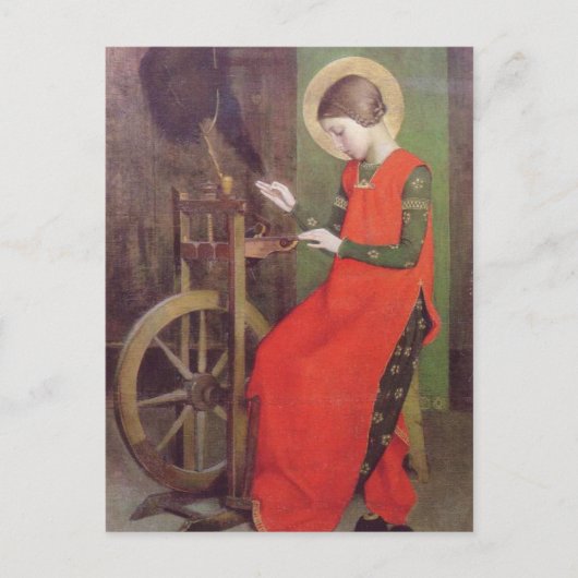 Elizabeth van Hongarije door Marianne Stokes Briefkaart (Voorkant)