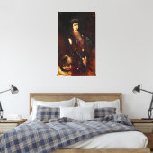 Elizabeth van Oostenrijk, 1883 Canvas Afdruk (Insitu (Slaapkamer))